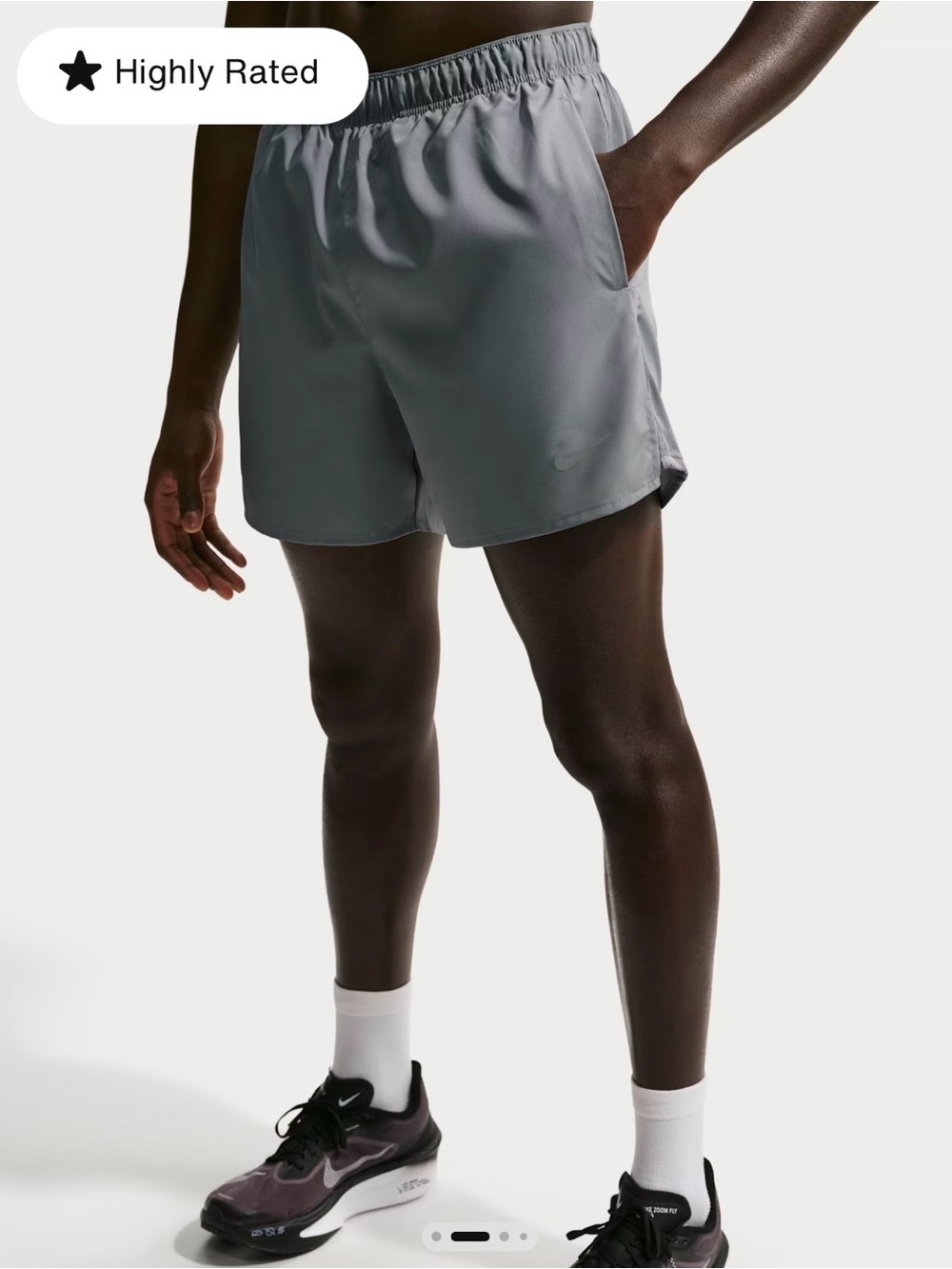 Nike Challenger Men's 5" Brief-Lined Running Shorts